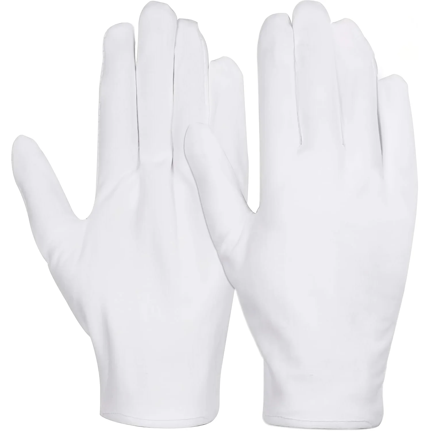 12 Pairs White Cotton Gloves: Moisturize & Clean Dry Hands, Eczema, Coins, Jewelry & More!
12 Pairs White Cotton Gloves: Moisturize & Clean Dry Hands, Eczema, Coins, Jewelry & More!