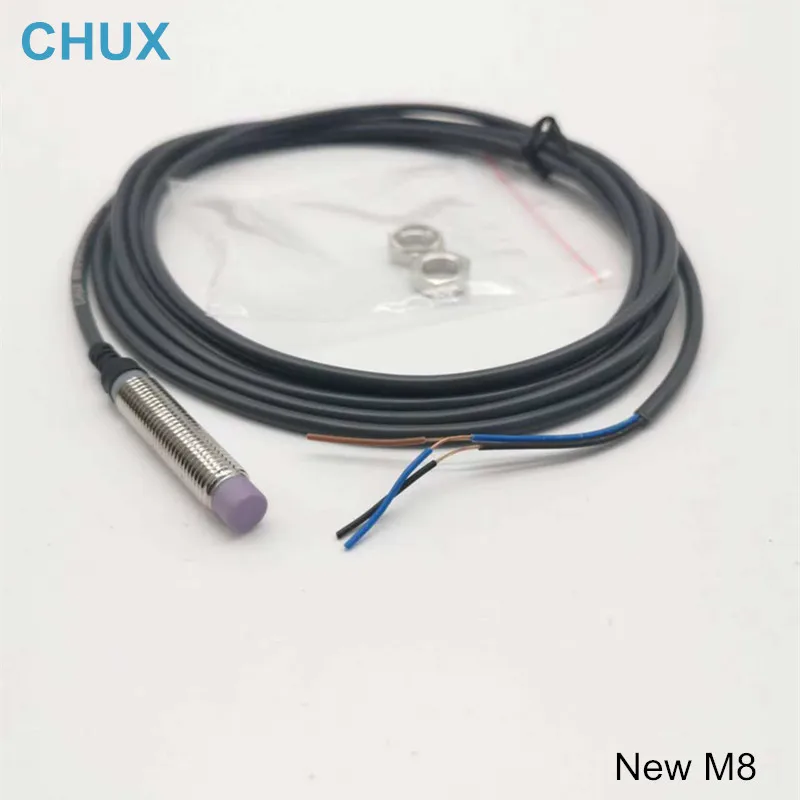 CHUX New M8 датчик приближения NPN PNP индуктивный тип высокая частота с защитой металлический чехол смываемый переключатель движения
CHUX New M8 датчик приближения NPN PNP индуктивный тип высокая частота с защитой металлический чехол смываемый переключатель движения