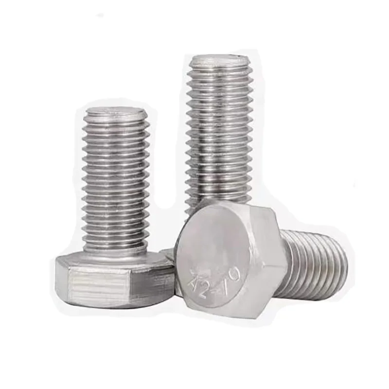 Hex Head Bolt Stainless Steel M7 M9 10mm 16mm 20mm 25mm 30mm 35mm 40mm 45mm 50mm 80mm
Hex Head Bolt Stainless Steel M7 M9 10mm 16mm 20mm 25mm 30mm 35mm 40mm 45mm 50mm 80mm