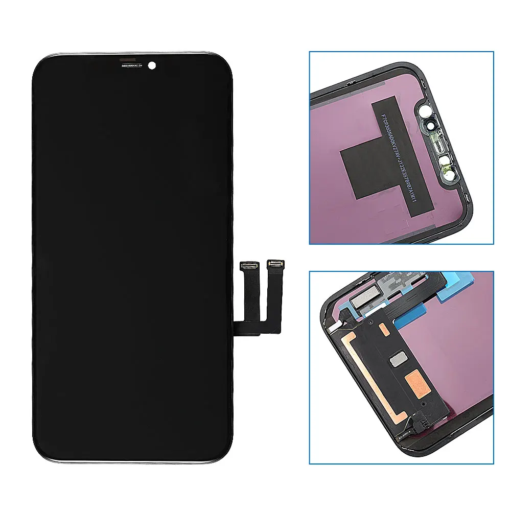 Original LCD Screen For iPhone X11 LCD Full Set Assembly Complete 100% Touch Digitizer Screen Replacement Display For iphone11
Original LCD Screen For iPhone X11 LCD Full Set Assembly Complete 100% Touch Digitizer Screen Replacement Display For iphone11