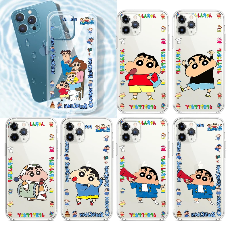 Anime Cute Crayon Shinchan For Apple iPhone 13 12 11 Pro Max Mini XS Max X XR 6S 6 7 8 Plus 5S Soft Transparent Phone Case Funda
Anime Cute Crayon Shinchan For Apple iPhone 13 12 11 Pro Max Mini XS Max X XR 6S 6 7 8 Plus 5S Soft Transparent Phone Case Funda