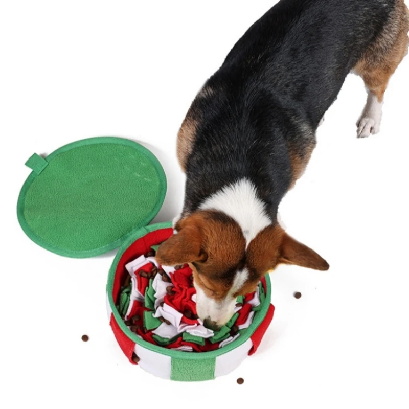 Christmas Gift Toy Pet Sniffing Mat Snuffle Mats Dogs Slow Eating Mental Stimulation Stress Relief Adjustable Puzzle for Boredom
Christmas Gift Toy Pet Sniffing Mat Snuffle Mats Dogs Slow Eating Mental Stimulation Stress Relief Adjustable Puzzle for Boredom