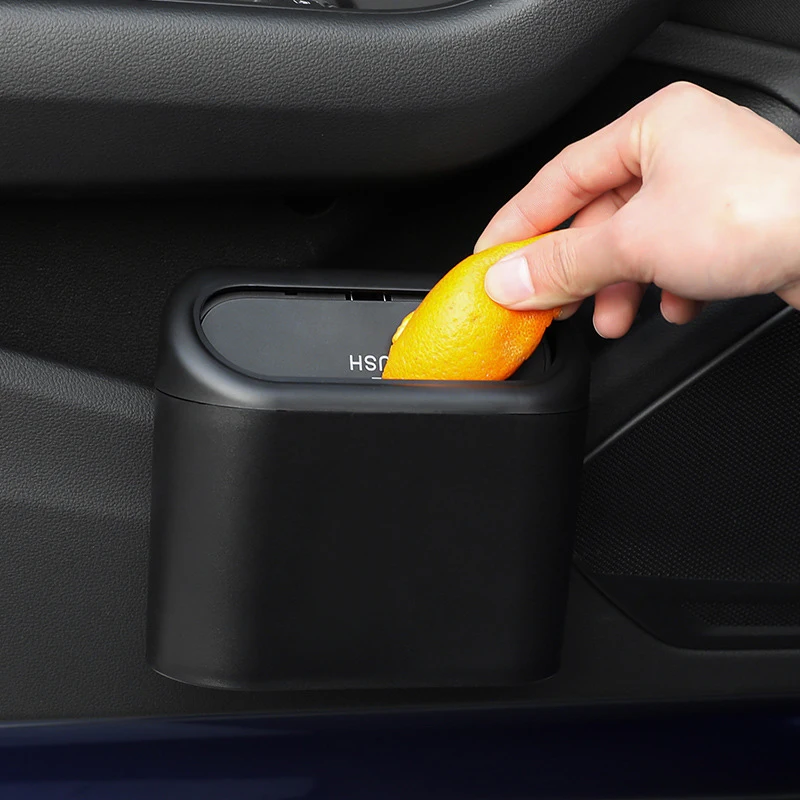 Car Trash Bin Dust Case Storage Box Black Abs Square Pressing Type Trash Can For Car Office Home Auto Storage Bin Accessories
Car Trash Bin Dust Case Storage Box Black Abs Square Pressing Type Trash Can For Car Office Home Auto Storage Bin Accessories