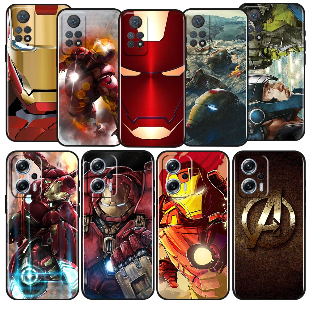 marvel iron man movie For Xiaomi Redmi Note 12 11 11T 11S 10 10T 9 8 7 6 5 Pro Plus 5G 4G Silicone Black Phone Case
marvel iron man movie For Xiaomi Redmi Note 12 11 11T 11S 10 10T 9 8 7 6 5 Pro Plus 5G 4G Silicone Black Phone Case
