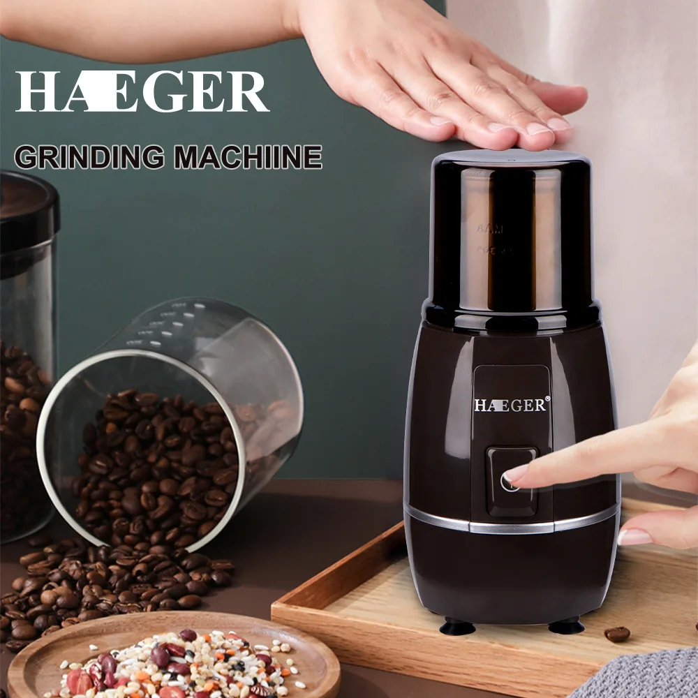250g Electric Coffee Grinder Portable Cafe Grass Nuts Herbs Grains Pepper Tobacco Spice Flour Mill Coffee Beans Grinder Machine
250g Electric Coffee Grinder Portable Cafe Grass Nuts Herbs Grains Pepper Tobacco Spice Flour Mill Coffee Beans Grinder Machine