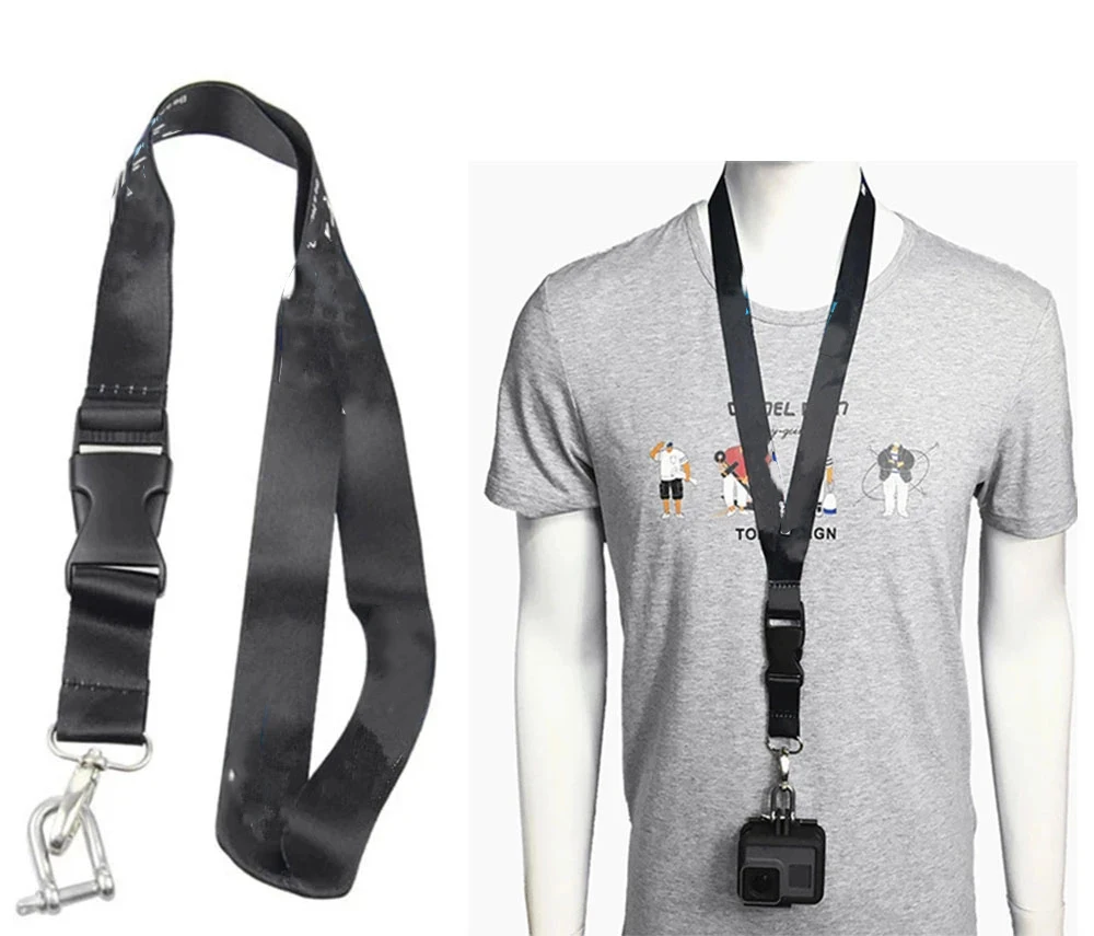 Ремешок на шею для спортивных камер, веревка с быстроразъемной пряжкой для Gopro Hero 11 10 9 8 Black DJI Osmo Action 3 2, аксессуары
Ремешок на шею для спортивных камер, веревка с быстроразъемной пряжкой для Gopro Hero 11 10 9 8 Black DJI Osmo Action 3 2, аксессуары