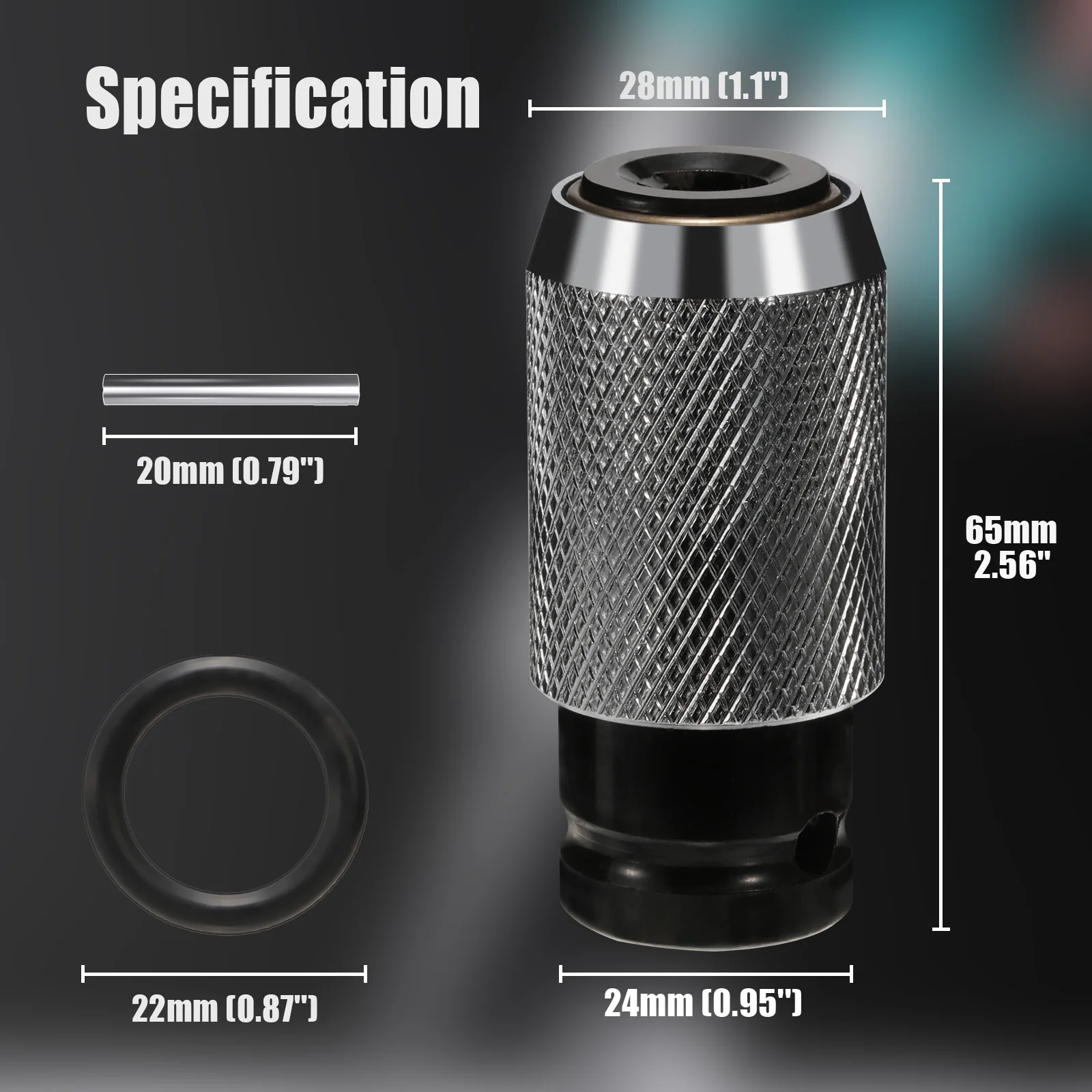 Vearter Адаптер для ударного ключа SDS-PLUS 
Vearter Адаптер для ударного ключа SDS-PLUS