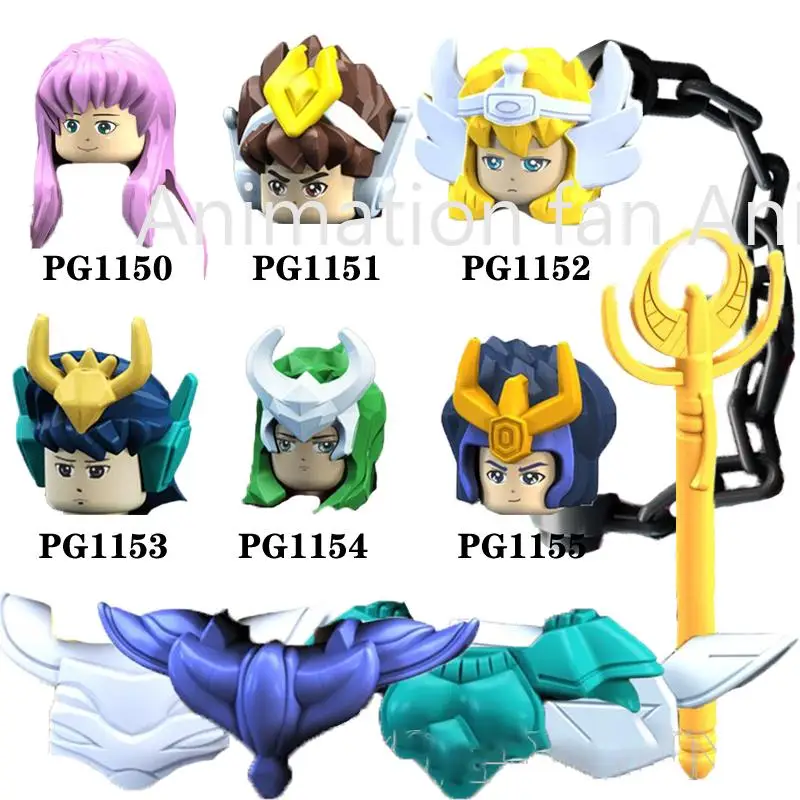 Anime Golden Fighter Pg8128 Seiya Glacier Purple Dragon Kazuki Minifigures Goddess Athena Friends Educational Anime Figures Toys
Anime Golden Fighter Pg8128 Seiya Glacier Purple Dragon Kazuki Minifigures Goddess Athena Friends Educational Anime Figures Toys
