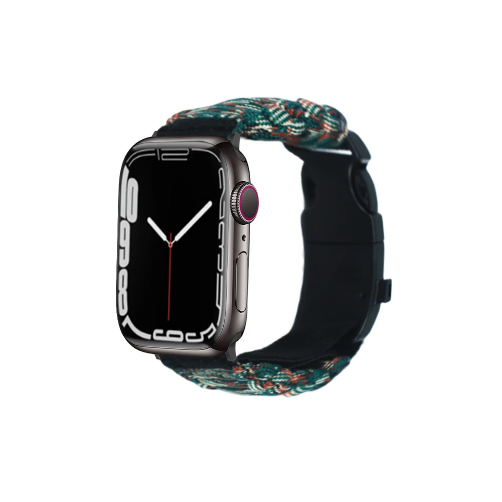 Outdoors Survival Rope Strap for Apple Watch 49mm 45mm 44mm 42mm 38/40/41mm Bracelet for Iwatch 5 6 SE 4 3 7 8 Ultra Sport Band
Outdoors Survival Rope Strap for Apple Watch 49mm 45mm 44mm 42mm 38/40/41mm Bracelet for Iwatch 5 6 SE 4 3 7 8 Ultra Sport Band