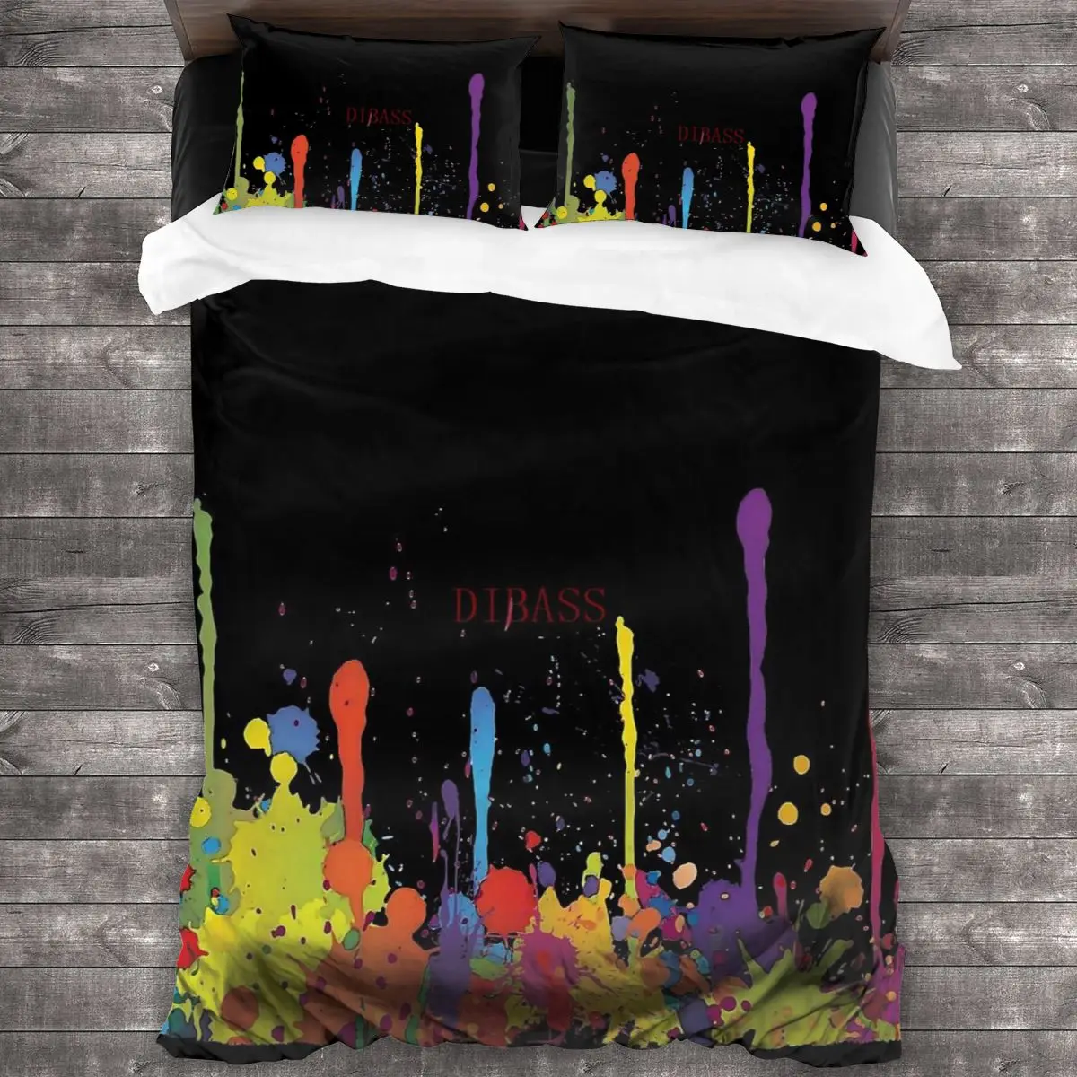 Crazy Multicolored Running SPLASHES Soft Microfiber Comforter Set with 2 Pillowcase Quilt Cover With Zipper Closure
Crazy Multicolored Running SPLASHES Soft Microfiber Comforter Set with 2 Pillowcase Quilt Cover With Zipper Closure