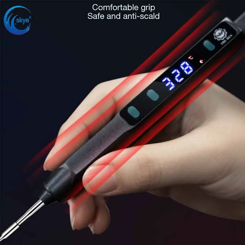 DES 68 Series Nano CNC Electric Soldering Iron USB Adjustable Anti-static Intelligent Heating Sleeping Constant Temperature Tool
DES 68 Series Nano CNC Electric Soldering Iron USB Adjustable Anti-static Intelligent Heating Sleeping Constant Temperature Tool