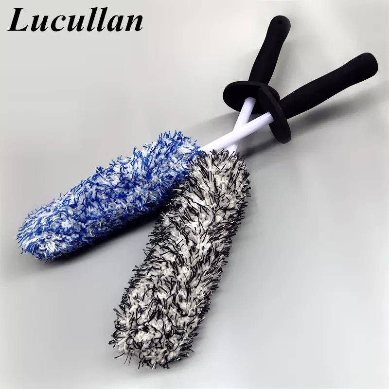 Lucullan Высококачественная щетка для колес из микрофибры, нескользящая ручка, легко чистящие диски, спицы, колесный цилиндр и тормозной суппор...
Lucullan Высококачественная щетка для колес из микрофибры, нескользящая ручка, легко чистящие диски, спицы, колесный цилиндр и тормозной суппор...