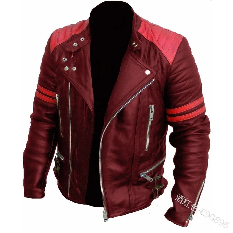 Mandylandy High Quality Winter Men Punk PU Leather Jacket Motorcycle Warm Fashion Slim Leather Coats
Mandylandy High Quality Winter Men Punk PU Leather Jacket Motorcycle Warm Fashion Slim Leather Coats