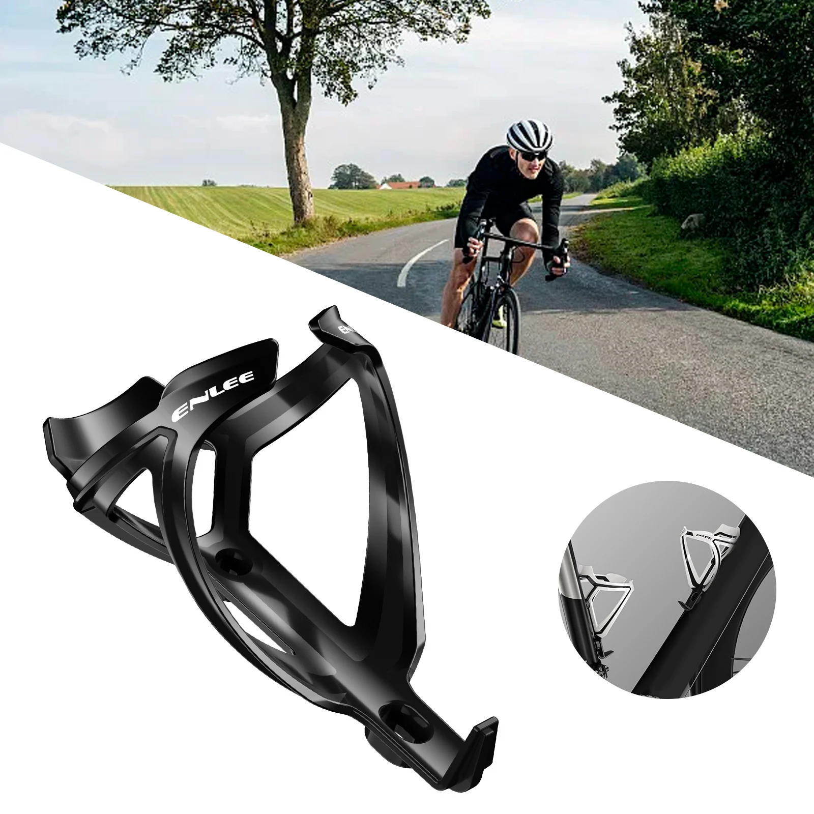 Lightweight Fiberglass Water Bottle Holder for Mountain Bike Dynamic Two Color Design for High Toughness and Compatibility
Lightweight Fiberglass Water Bottle Holder for Mountain Bike Dynamic Two Color Design for High Toughness and Compatibility