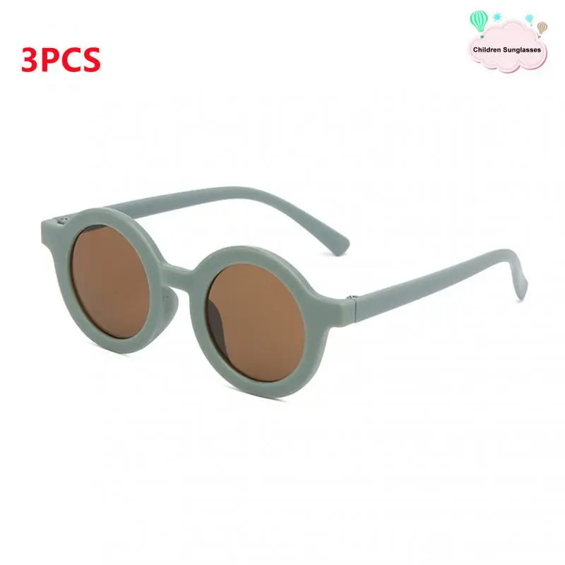 3 шт., детские солнцезащитные очки в стиле ретро
3 шт., детские солнцезащитные очки в стиле ретро