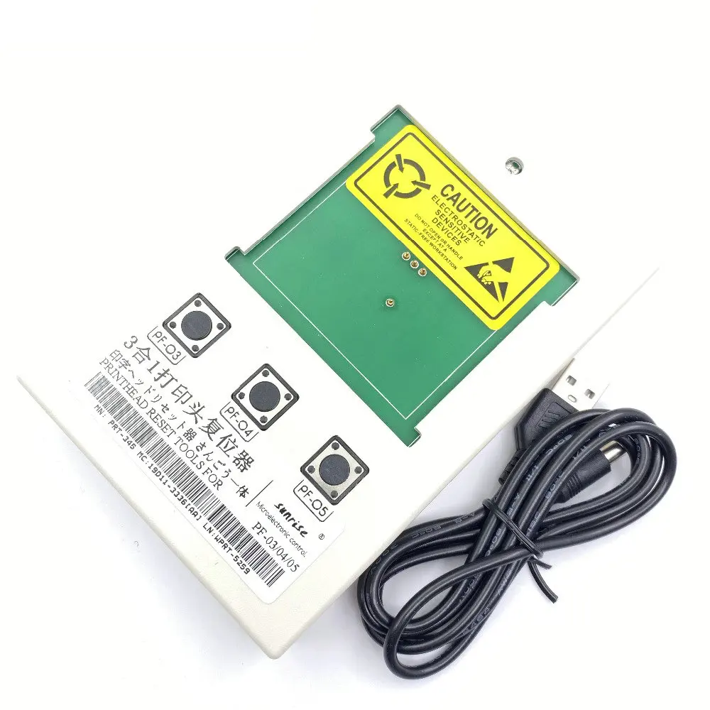 Printhead Reset Tools for Canon PF-03 PF-04 PF-05 3 in 1 Resetter for Canon iPF6300 6350 6400 6450 6460 8300 8300S 8400 9400
Printhead Reset Tools for Canon PF-03 PF-04 PF-05 3 in 1 Resetter for Canon iPF6300 6350 6400 6450 6460 8300 8300S 8400 9400