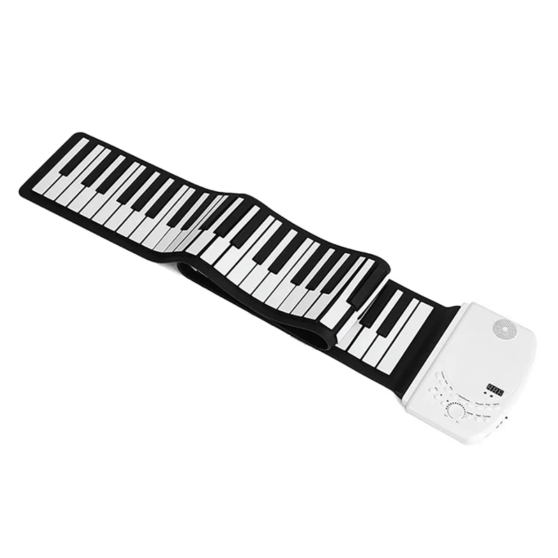 88 Keys Roll Up Piano Keyboard Folding Portable Keyboard with Pedal with Built-in Speaker for Beginners Kids EU Plug
88 Keys Roll Up Piano Keyboard Folding Portable Keyboard with Pedal with Built-in Speaker for Beginners Kids EU Plug