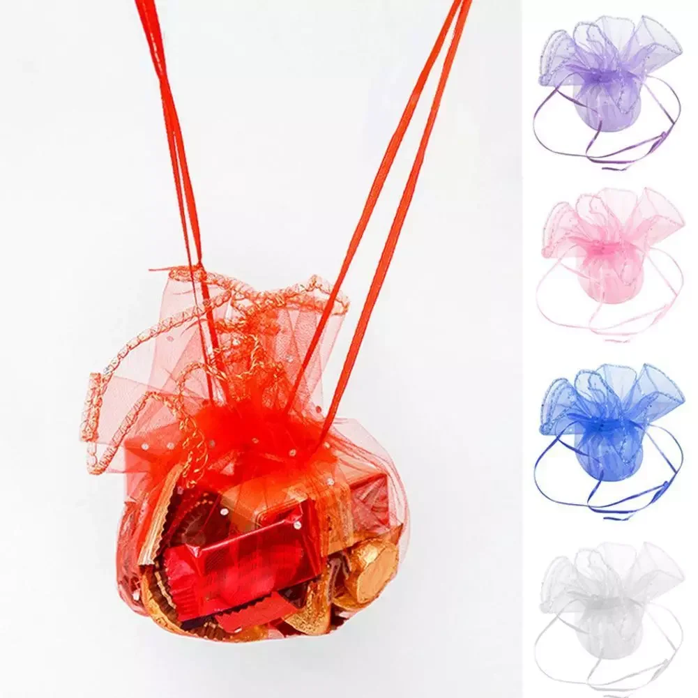 50pcs/set Candy Gifts Round Sequin Organza Drawable Bag Jewelry Pouches Wedding Party Souvenir Packing Sheer Gauze Bags 26CM
50pcs/set Candy Gifts Round Sequin Organza Drawable Bag Jewelry Pouches Wedding Party Souvenir Packing Sheer Gauze Bags 26CM