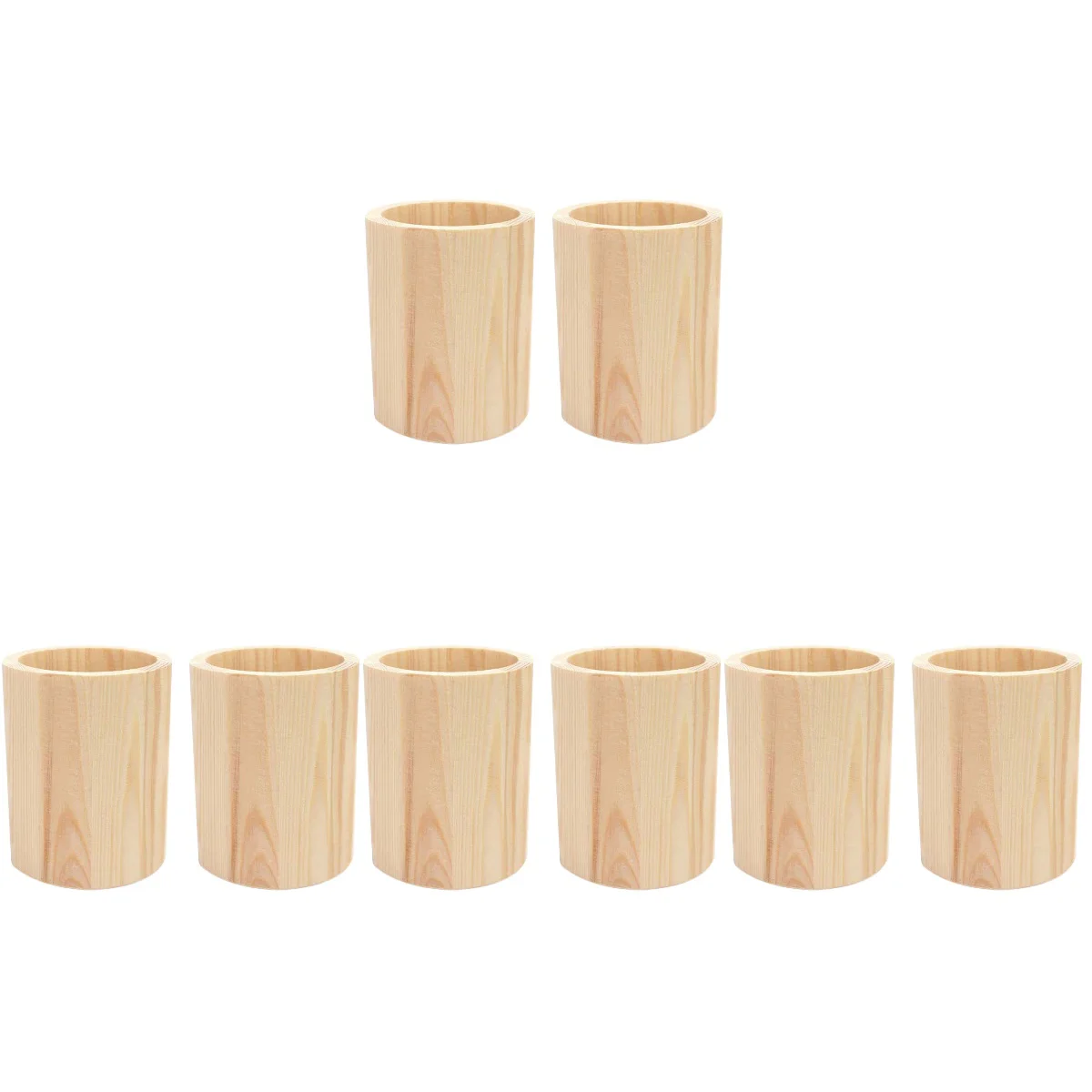 8 Pcs Pine Pen Holder Wood Succulent Pot Kids Planter Makeup Brush Gel Container Flower Tools Desktop Stationery Holders
8 Pcs Pine Pen Holder Wood Succulent Pot Kids Planter Makeup Brush Gel Container Flower Tools Desktop Stationery Holders