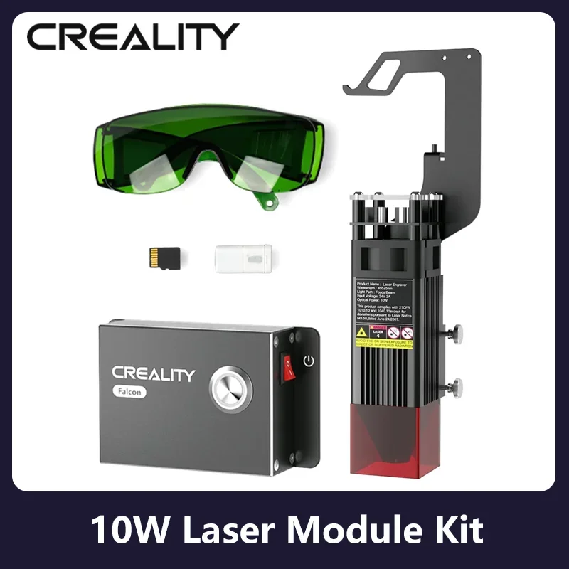 Набор для лазерного модуля Creality 10W, лазерная гравировка, головка для фотографий, фотография, фотография для фотографий
Набор для лазерного модуля Creality 10W, лазерная гравировка, головка для фотографий, фотография, фотография для фотографий