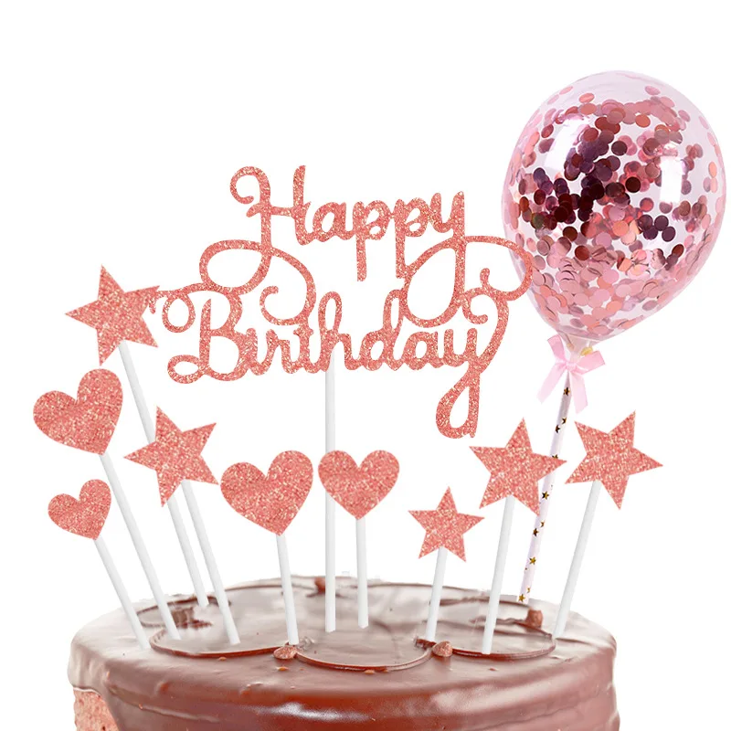 1Set Cake Topper Balloon Cardstock Happy Birthday Party Decoration Baby Shower Cake Decoration Wedding Cakes Dessert Decor
1Set Cake Topper Balloon Cardstock Happy Birthday Party Decoration Baby Shower Cake Decoration Wedding Cakes Dessert Decor