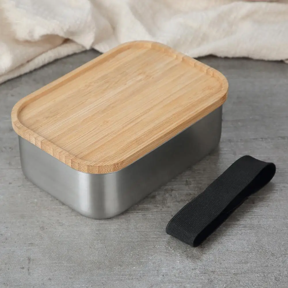 800ml Stainless Steel Children Kids Lunch Box With Bamboo Lids Bento Sushi Snacks Container Portable Food Storage Bento Box
800ml Stainless Steel Children Kids Lunch Box With Bamboo Lids Bento Sushi Snacks Container Portable Food Storage Bento Box
