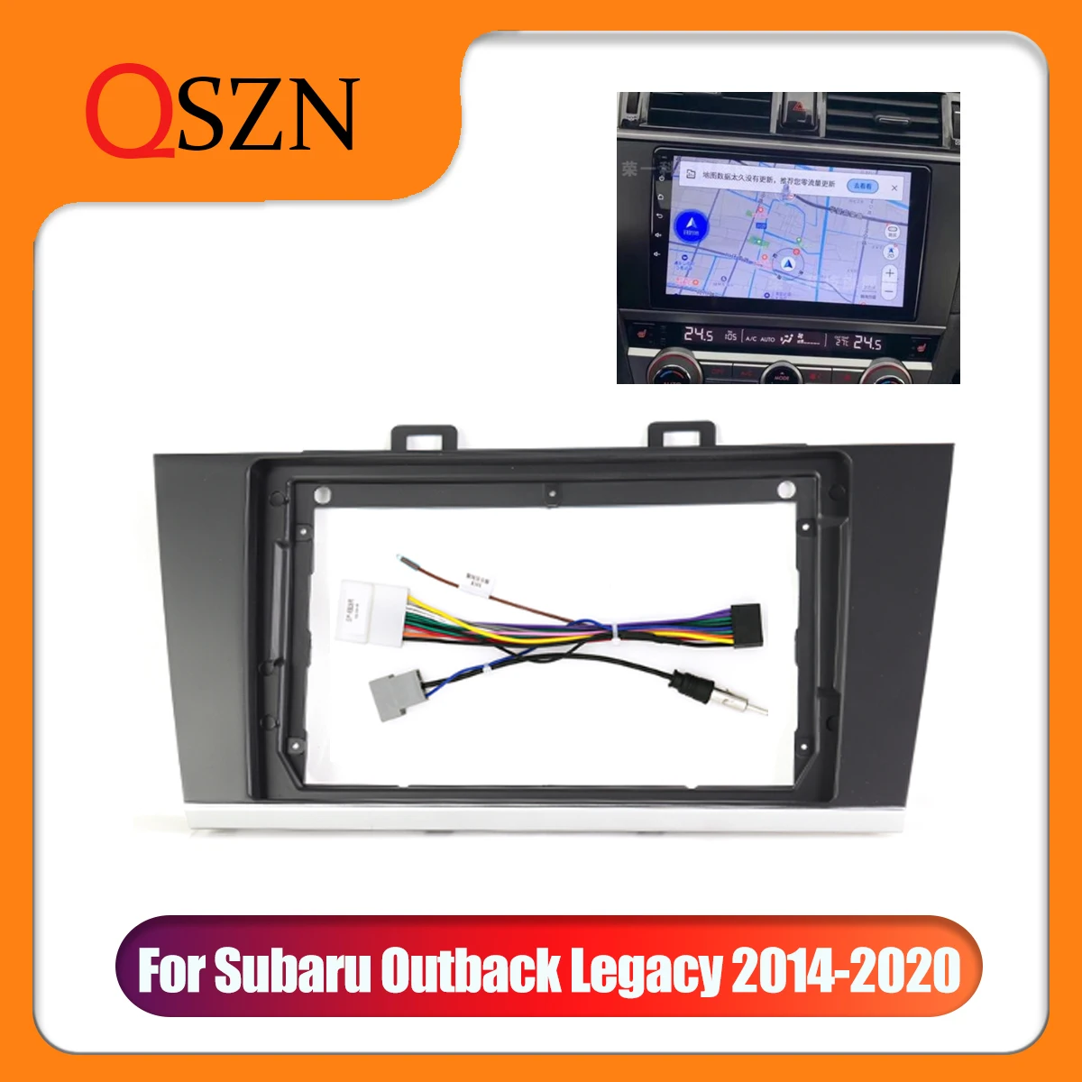 Автомобильный радиоприемник 2 Din, 9 дюймов, пластиковая панель Fascia, рамка для Subaru Outback Legacy 2014-2020 2021 2022, комплект крепления для приборной панели
Автомобильный радиоприемник 2 Din, 9 дюймов, пластиковая панель Fascia, рамка для Subaru Outback Legacy 2014-2020 2021 2022, комплект крепления для приборной панели