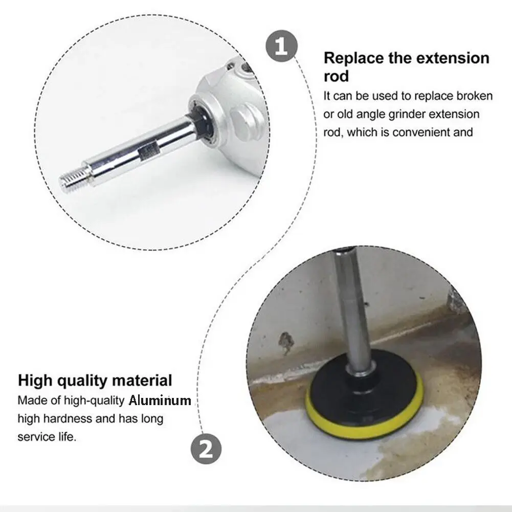 3pcs 75mm 100mm 140mm Rotary Polisher Extension Rod M14 Angle Grinder Polisher Extension Connecting Rod Adapter Rod
3pcs 75mm 100mm 140mm Rotary Polisher Extension Rod M14 Angle Grinder Polisher Extension Connecting Rod Adapter Rod