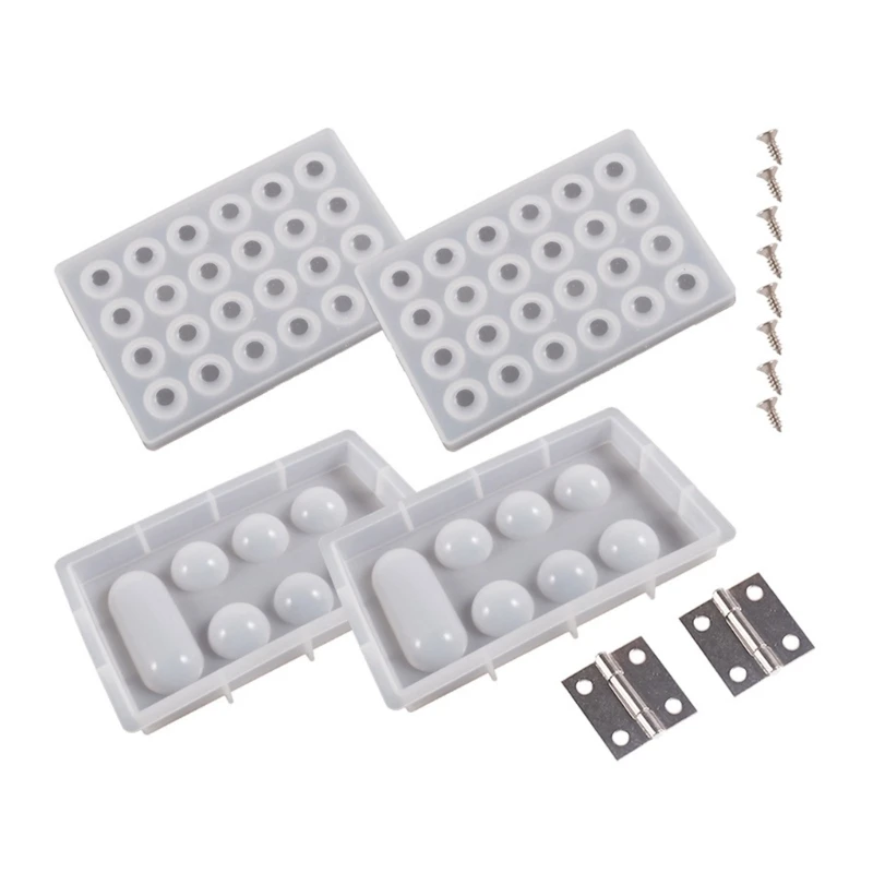 Board Game Silicone Resin Molds with Screw DIY Family Party Board Game Craft X3UD
Board Game Silicone Resin Molds with Screw DIY Family Party Board Game Craft X3UD