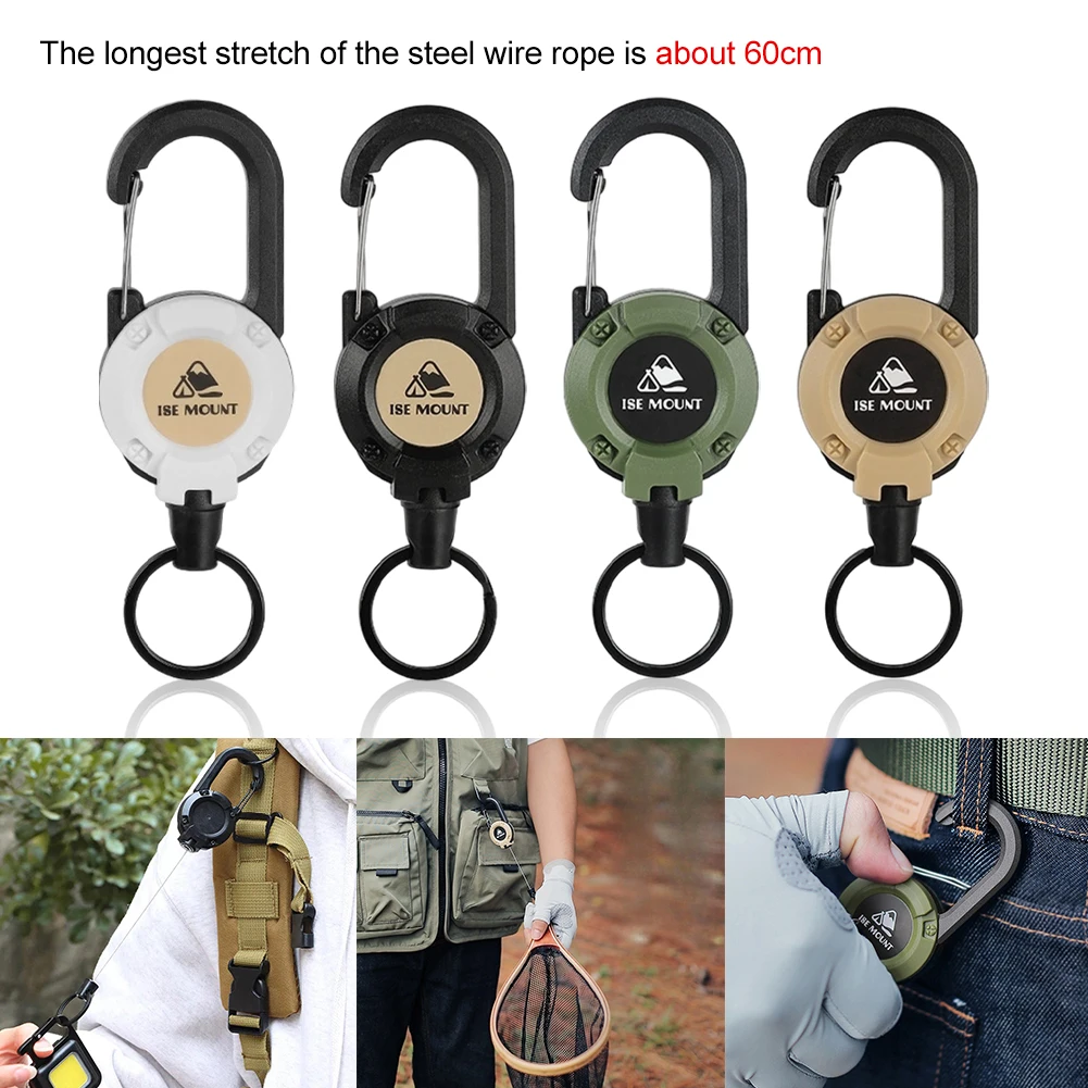 Heavy Duty Retractable Tether Pull Badges ID Holder 23.6in Cord Carabiner Keychain Buckle Key Holder Hold Multiple Tools Outdoor
Heavy Duty Retractable Tether Pull Badges ID Holder 23.6in Cord Carabiner Keychain Buckle Key Holder Hold Multiple Tools Outdoor