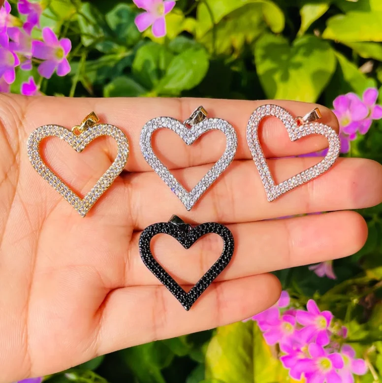 ANGLANG Luxury Heart Pendant Necklace Bridal Wedding Shiny CZ Stone Romantic Gift Elegant Fashion Necklace Jewelry for Women
ANGLANG Luxury Heart Pendant Necklace Bridal Wedding Shiny CZ Stone Romantic Gift Elegant Fashion Necklace Jewelry for Women