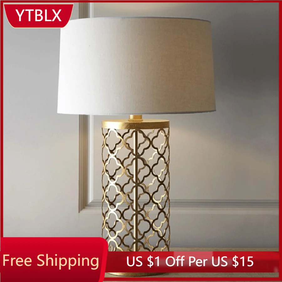 Американская Медная настольная лампа, винтажная ажурная настольная лампа для гостиной, кровати, украшение для комнаты, простая дизайнерска...
Американская Медная настольная лампа, винтажная ажурная настольная лампа для гостиной, кровати, украшение для комнаты, простая дизайнерска...