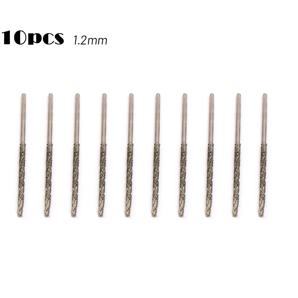 10PCS Diamond Coated Spiral Drill Bits HSS Twist Drill Bit 0.8-3mm Drilling Polishing Tool For Glass Jewelry Agate Gemstone Jade
10PCS Diamond Coated Spiral Drill Bits HSS Twist Drill Bit 0.8-3mm Drilling Polishing Tool For Glass Jewelry Agate Gemstone Jade