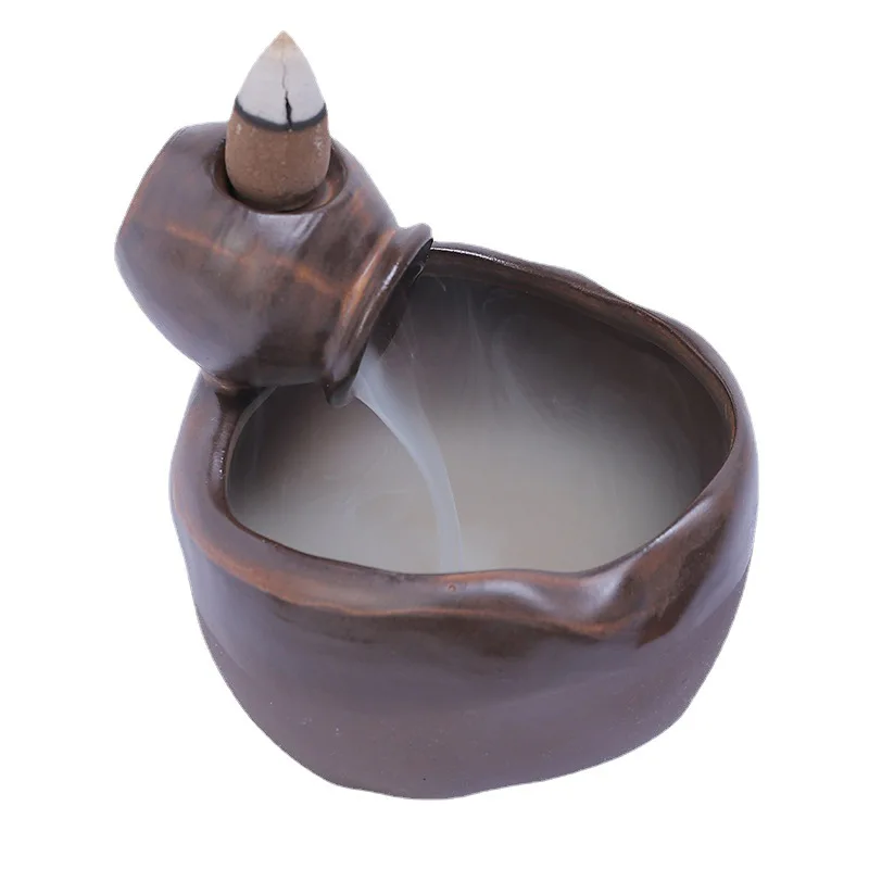 Decoration for Home Decor Home Decoraction Luxury Smoke Waterfall Incense Holder Incense Burners With Reflux Censer Stand Sticks
Decoration for Home Decor Home Decoraction Luxury Smoke Waterfall Incense Holder Incense Burners With Reflux Censer Stand Sticks