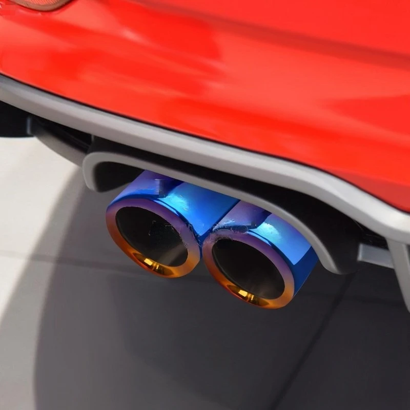 Universal Stainless Steel Inlet Exhaust Automobile Tail Throat bright face double outlet straight edge exhaust pipe tailpipe
Universal Stainless Steel Inlet Exhaust Automobile Tail Throat bright face double outlet straight edge exhaust pipe tailpipe