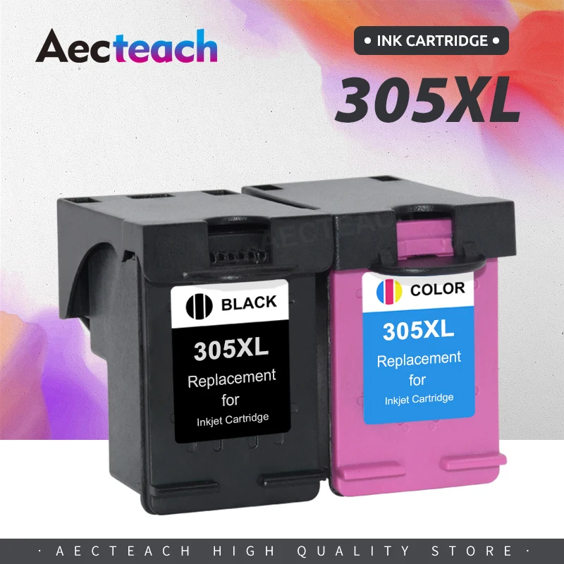 Aecteach Replacement Compatible For HP 305 XL HP305 hp305xl 305XL ink cartridge For HP DeskJet 2710 2720 4110 4120 4130 6010
Aecteach Replacement Compatible For HP 305 XL HP305 hp305xl 305XL ink cartridge For HP DeskJet 2710 2720 4110 4120 4130 6010