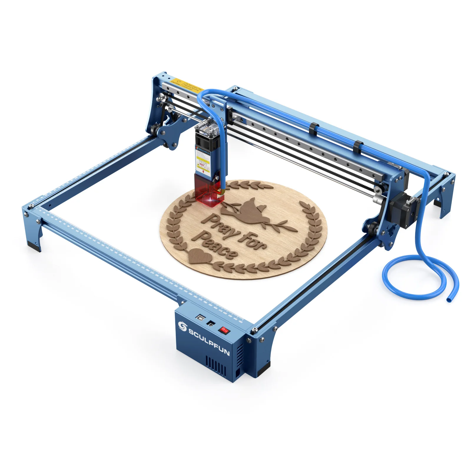 S10 Laser Engraving Machine DIY Laser Engraver Wood Cutting Machine Tool 410x400mm Engraving Area Full Metal Structure 
S10 Laser Engraving Machine DIY Laser Engraver Wood Cutting Machine Tool 410x400mm Engraving Area Full Metal Structure