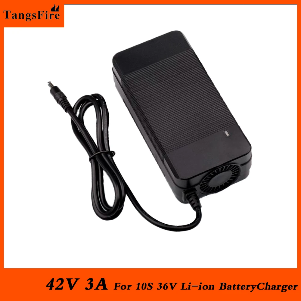 42V 3A Battery Charger For 10S 36V Li-ion Battery Electric Bike Lithium Battery Charger High Quality Strong Heat Dissipation
42V 3A Battery Charger For 10S 36V Li-ion Battery Electric Bike Lithium Battery Charger High Quality Strong Heat Dissipation