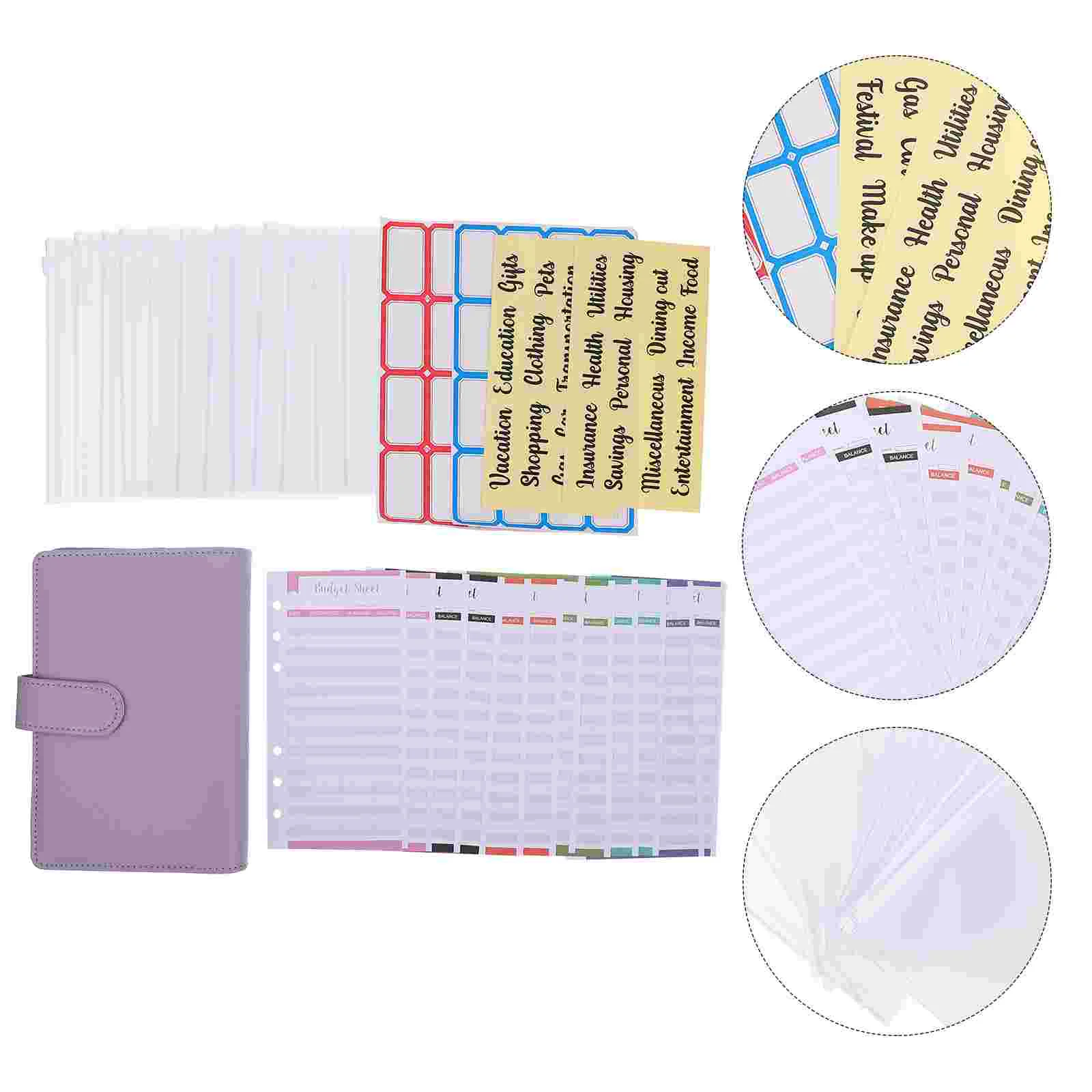 Handbook Sticker Binder Money Organizer Cash Envelopes Budget Filling Storage Portable Imitation Budgeting
Handbook Sticker Binder Money Organizer Cash Envelopes Budget Filling Storage Portable Imitation Budgeting