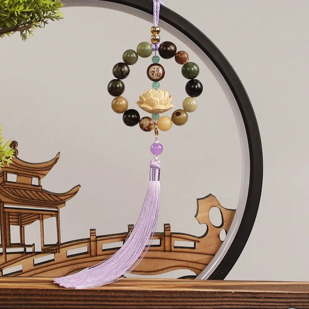 Автомобильное зеркало заднего вида, подвеска Бодхи, китайская деревянная резьба, статуя Будды лотоса, автодекор, подвески с кисточками, декор интерьера автомобиля
Автомобильное зеркало заднего вида, подвеска Бодхи, китайская деревянная резьба, статуя Будды лотоса, автодекор, подвески с кисточками, декор интерьера автомобиля