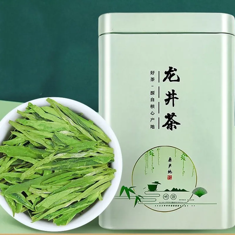 

2022 7A Chinese West Lake Dragon Well Tea Organic Longjing Tea For Health Weight Lose Tea Pot