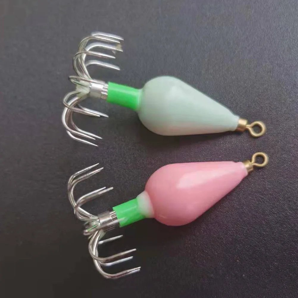 10Pcs/set Squid Jig Hooks Pesca Luminous 30g/45g/56g Baits 12 Needles Cuttlefish Fishing Lure Hook Bait Fishhook
10Pcs/set Squid Jig Hooks Pesca Luminous 30g/45g/56g Baits 12 Needles Cuttlefish Fishing Lure Hook Bait Fishhook