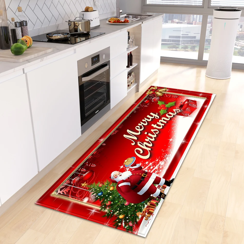 Christmas Kitchen Floor Mat Home Bedroom Living Room Kids Decor Carpet Hallway Entrance Doormat Bathroom Door Anti-Slip Foot Rug
Christmas Kitchen Floor Mat Home Bedroom Living Room Kids Decor Carpet Hallway Entrance Doormat Bathroom Door Anti-Slip Foot Rug