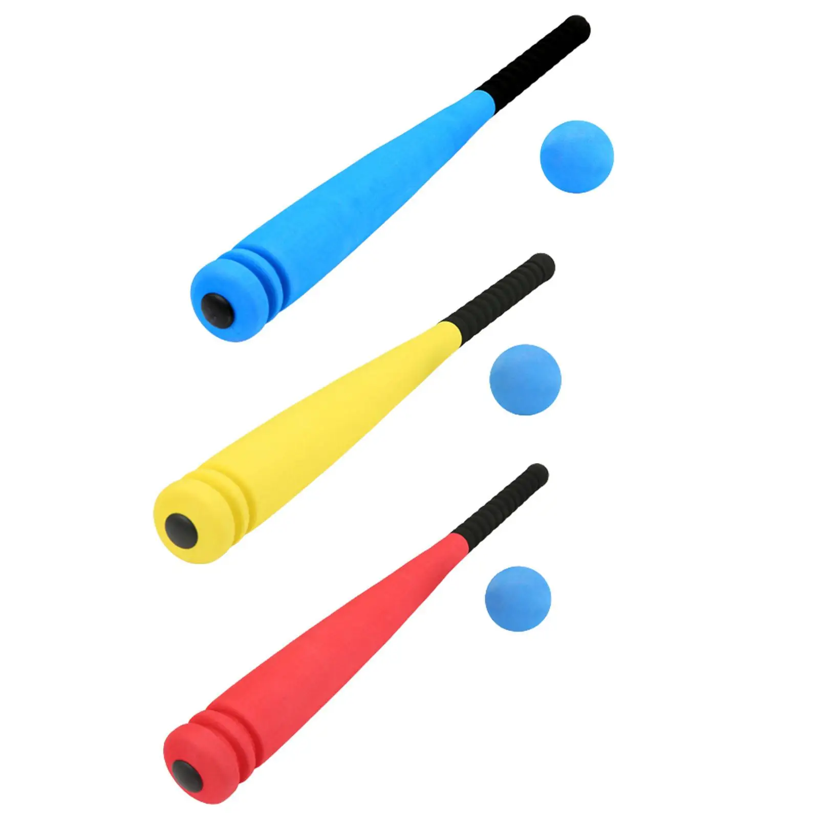 Sponge Baseball Bats Toy Game Playset Toys with Ball small youth Baseball Toy for Park Swing Batting Hitting Playground Activity
Sponge Baseball Bats Toy Game Playset Toys with Ball small youth Baseball Toy for Park Swing Batting Hitting Playground Activity