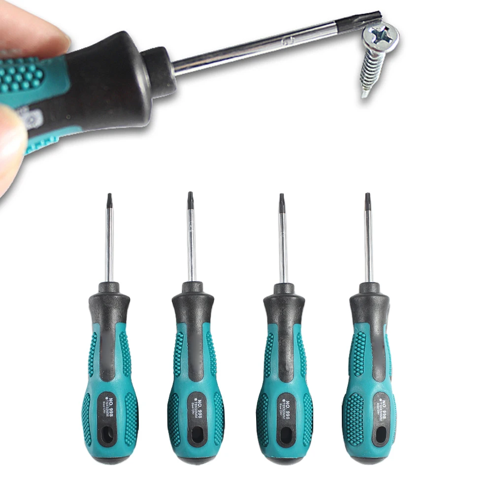 1pc Torx Screwdriver Magnetic Screwdriver Anti-Slip Handle Security Insulated Screwdrivers Screw DriverHand Repaire Tools T6-T10
1pc Torx Screwdriver Magnetic Screwdriver Anti-Slip Handle Security Insulated Screwdrivers Screw DriverHand Repaire Tools T6-T10