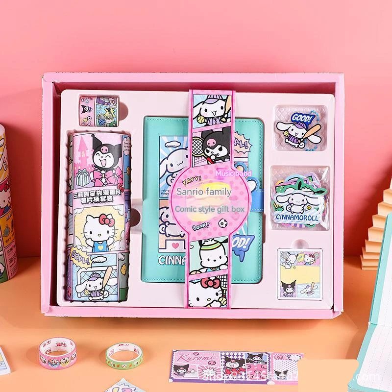 Sanrio канцелярские принадлежности Hellokitty набор руководства Мелодия ручная книга записная книжка мультфильм кавайная коричная девушка студен...
Sanrio канцелярские принадлежности Hellokitty набор руководства Мелодия ручная книга записная книжка мультфильм кавайная коричная девушка студен...