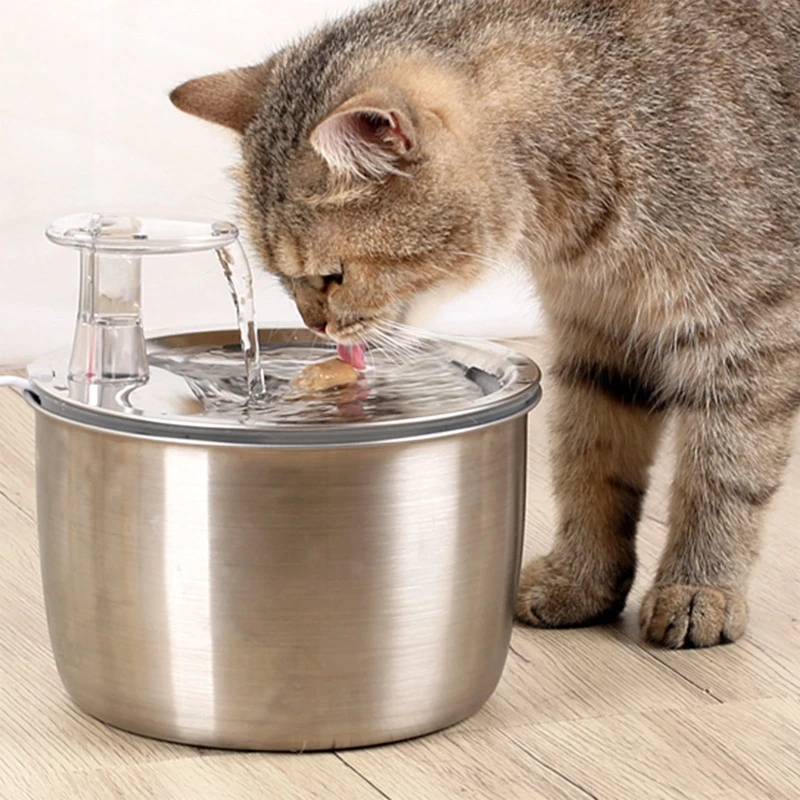 Cat Water Dispenser Quiet Working 2L/67.6Oz Automatic Pet Fountain Dog Waterer for Various Indoor Pets Easy to Clean Y5GB
Cat Water Dispenser Quiet Working 2L/67.6Oz Automatic Pet Fountain Dog Waterer for Various Indoor Pets Easy to Clean Y5GB