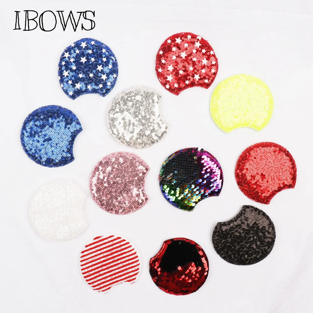 IBOWS 1 Pair Sequin Mouse Ears Paded Patches For Girls Glitter Ears Hair Bow Headband Kids Birthday Party Hair Accessories
IBOWS 1 Pair Sequin Mouse Ears Paded Patches For Girls Glitter Ears Hair Bow Headband Kids Birthday Party Hair Accessories