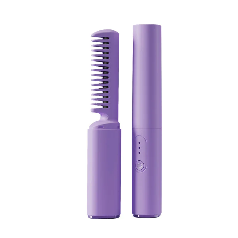 Wireless Hair Straightening Comb Portable Long Range Anti Scald Comb Fast Heating Hair Curler Straight Styler Heating Comb
Wireless Hair Straightening Comb Portable Long Range Anti Scald Comb Fast Heating Hair Curler Straight Styler Heating Comb