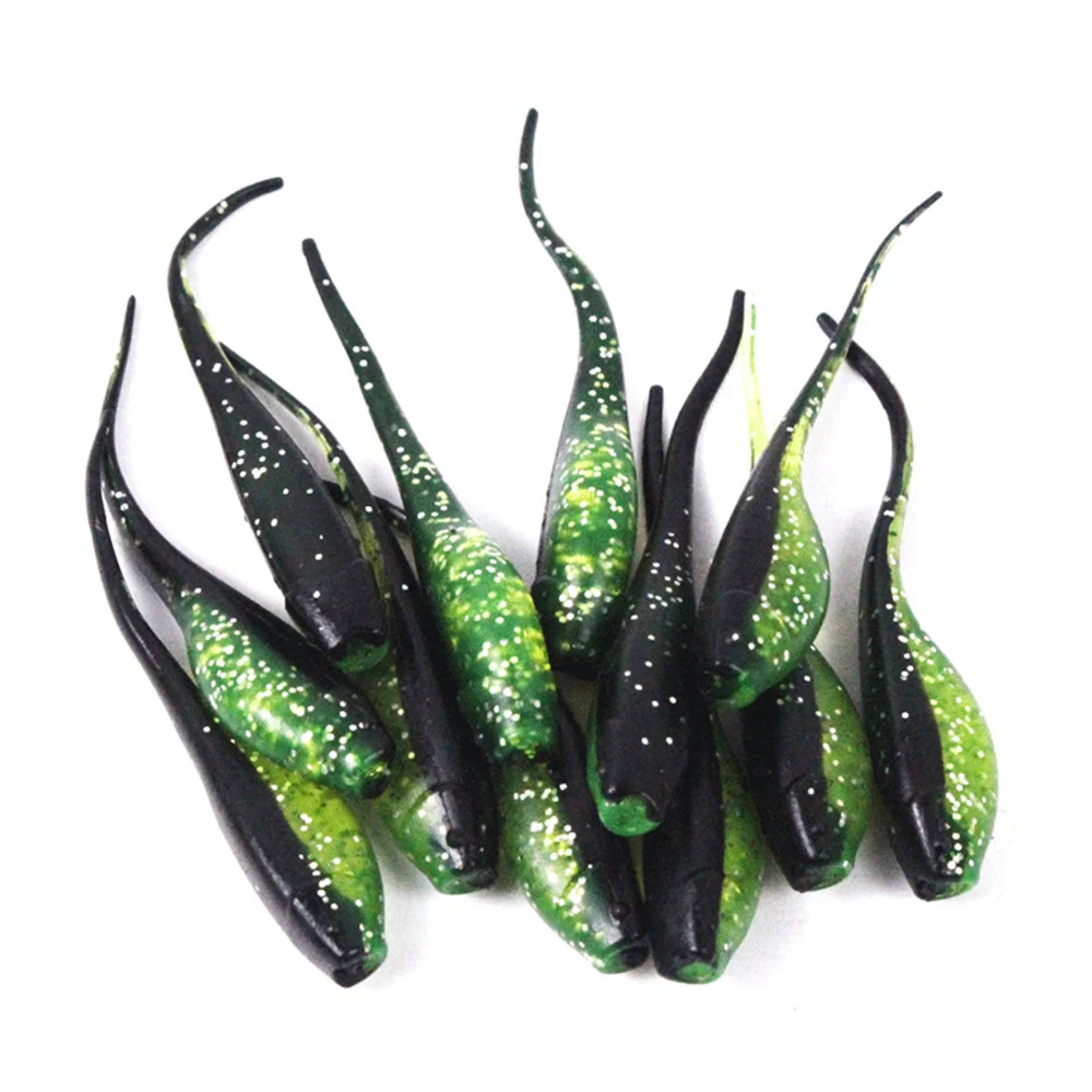 Silicone Simulation Baits Two-color Needle Tail Luya Baits Wholesale Tadpole Fake Lures Freshwater fishing Sea Fishing Equipment
Silicone Simulation Baits Two-color Needle Tail Luya Baits Wholesale Tadpole Fake Lures Freshwater fishing Sea Fishing Equipment